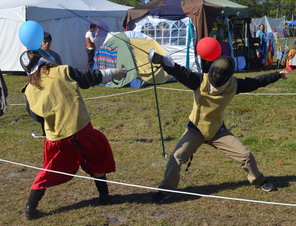 Brevard County Renaissance Faire in Wickham Park, Melbourne Florida