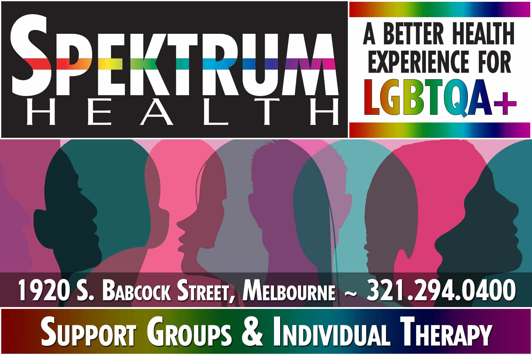 LGBTQA+ Healthcare Mental Health Therapy Melbourne Florida, Brevard County